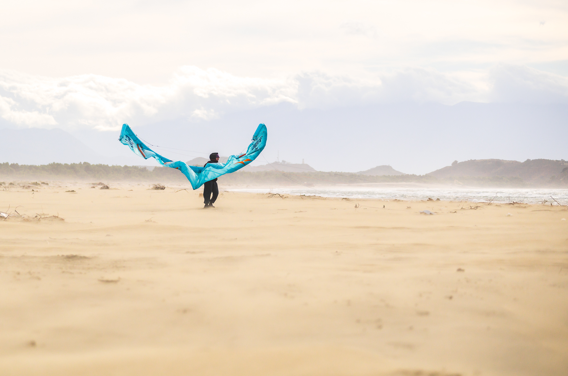 Kiteschool Albania, Europe, Flysurfer Kiteboarding Rental and School